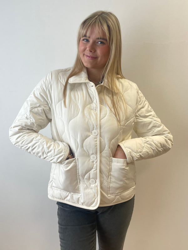 Ste Juliana Jacket in Winter White | Saint James