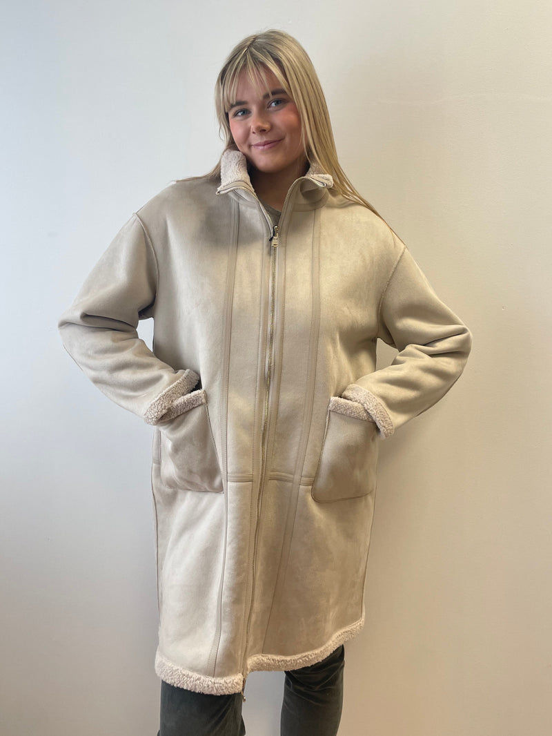 Pilade Ecru Faux Fur | EMME