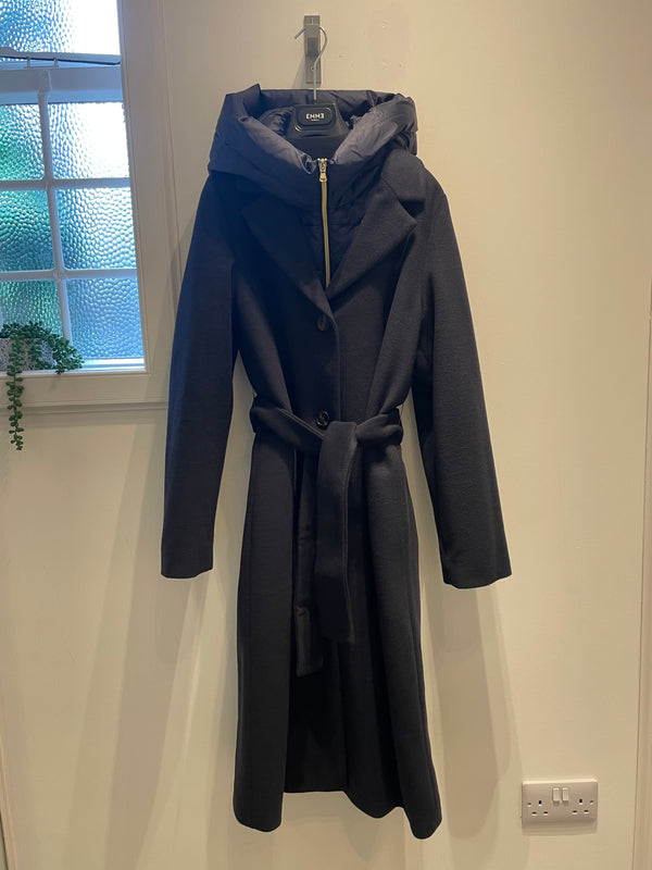 Desiderio Midnight Blue Coat | EMME