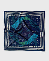 Zodiac Silk Scarf - Pisces | Le Scarf