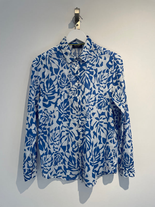 Jeanne ML Shirt in Blanc/Mer | Saint James