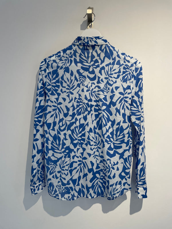 Jeanne ML Shirt in Blanc/Mer | Saint James