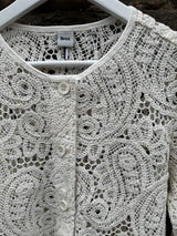 Brenda L Cream Cardigan | Brax