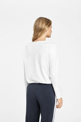 Joann White Gathered Top | Gustav