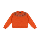 Shaggy Yoke Satsuma Fairisle Jumper | Quinton + Chadwick