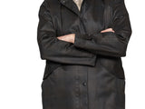 Land01 Dark Brown Check Padded Raincoat | Ilse Jacobsen Hornbæk