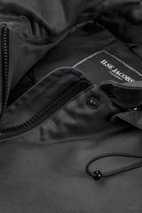 Land01 Dark Brown Check Padded Raincoat | Ilse Jacobsen Hornbæk