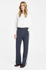 Marit Navy Jersey Trousers | Gustav