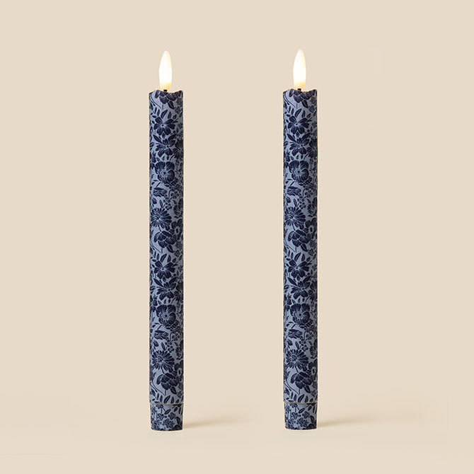 Midnight Meadow Flameless LED Wax Candles | Tinkalink