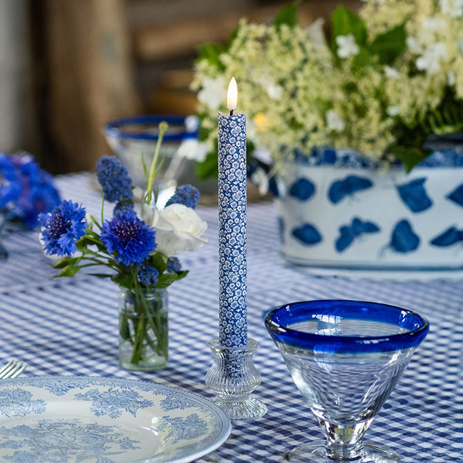 Morning Glory Flameless LED Wax Candles | Tinkalink