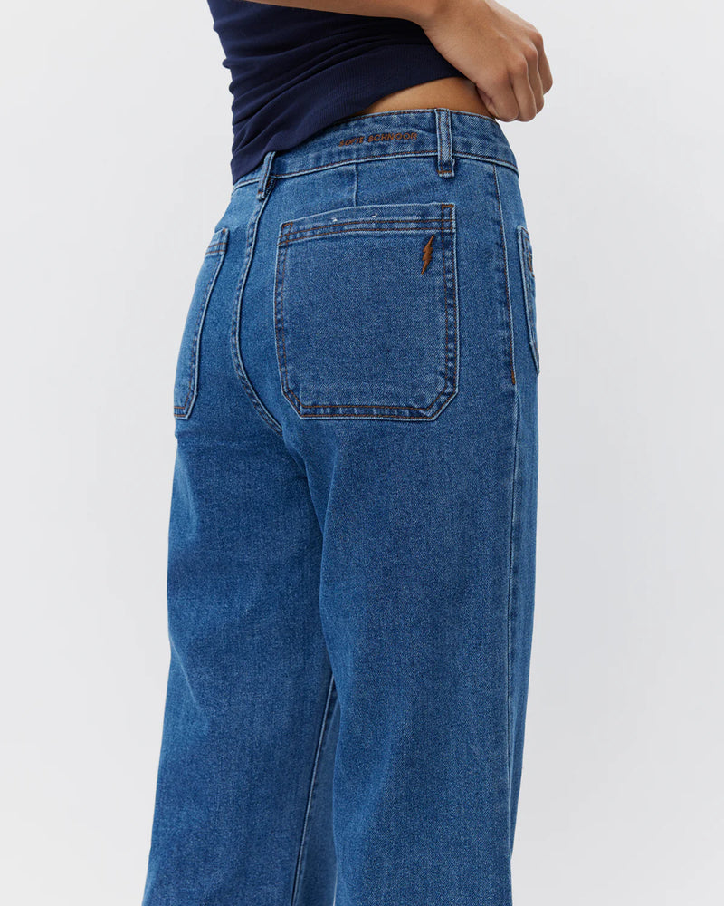 Noelle Blue Wide Leg Jeans | Sofie Schnoor