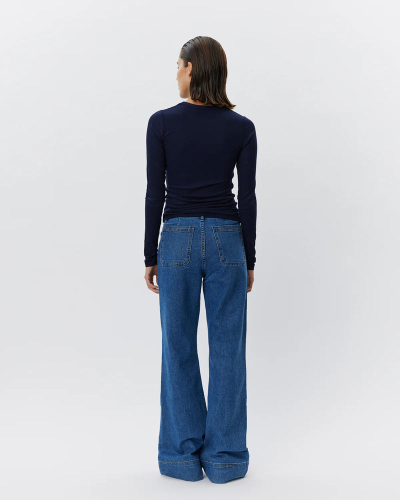 Noelle Blue Wide Leg Jeans | Sofie Schnoor