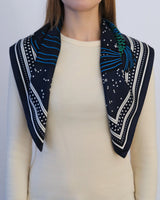 Zodiac Silk Scarf - Pisces | Le Scarf