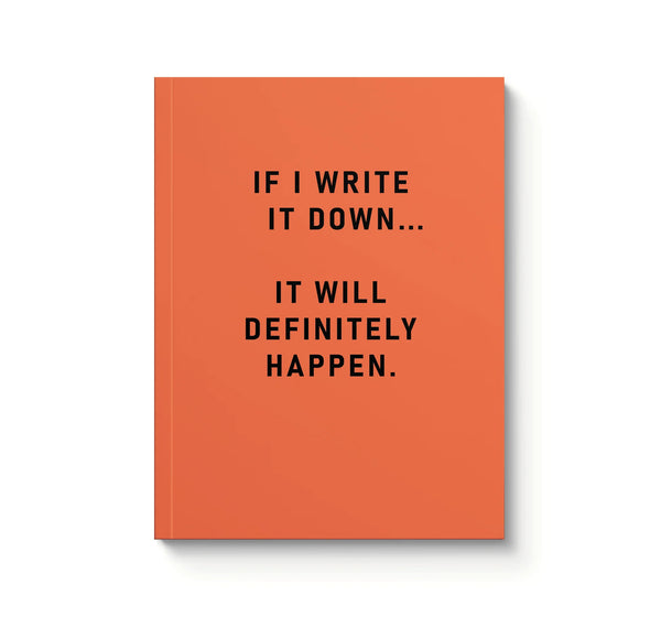 If I Write it Down... Notebook | Ohh Deer