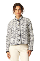 OttomaQuilt White Wildflower Jacket | Ilse Jacobsen Hornbæk
