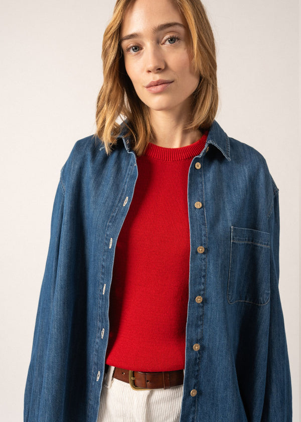 Tea Cooper Denim Shirt | Saint James