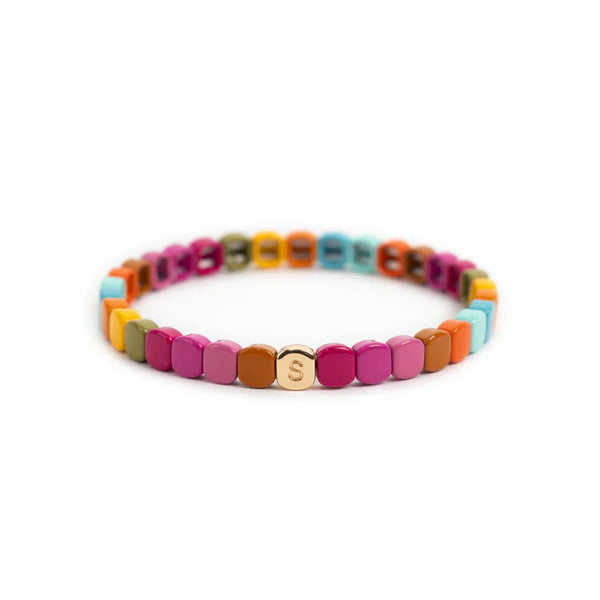 Multicoloured Enamel Bracelet | Simone à Bordeaux