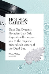 Floatation Bath Salt Crystals 450ml | Dead Sea Dream