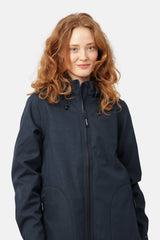 Rain128 Softshell Raincoat in Dark Indigo | Ilse Jacobsen Hornbæk