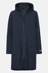 Rain128 Softshell Raincoat in Dark Indigo | Ilse Jacobsen Hornbæk