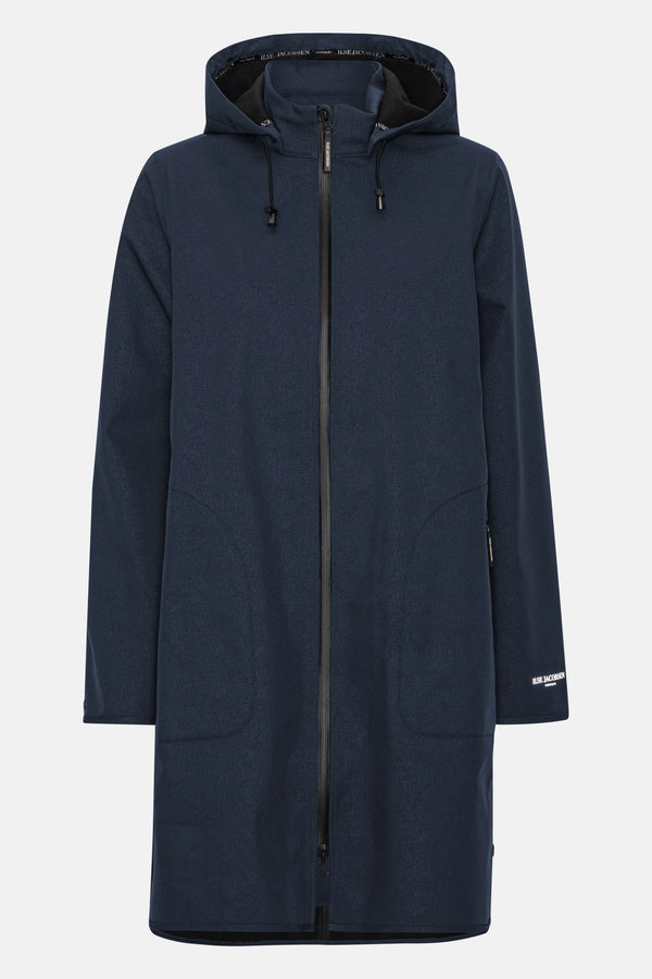 Rain128 Softshell Raincoat in Dark Indigo | Ilse Jacobsen Hornbæk
