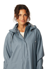 Rain 71 Jacket in Grey Blue | Ilse Jacobsen Hornbæk