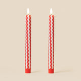 Lip Line Ric Rac Flameless LED Wax Candles | Tinkalink