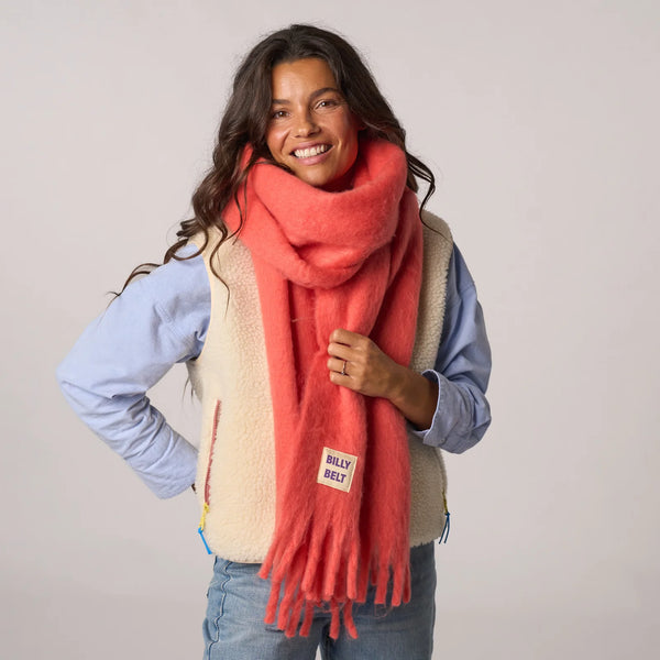 Big Coral Scarf | BillyBelt