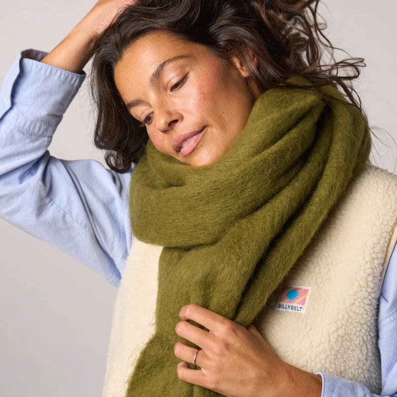 Big Khaki Scarf | BillyBelt