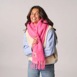 Big Pink Scarf | BillyBelt