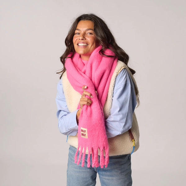 Big Pink Scarf | BillyBelt