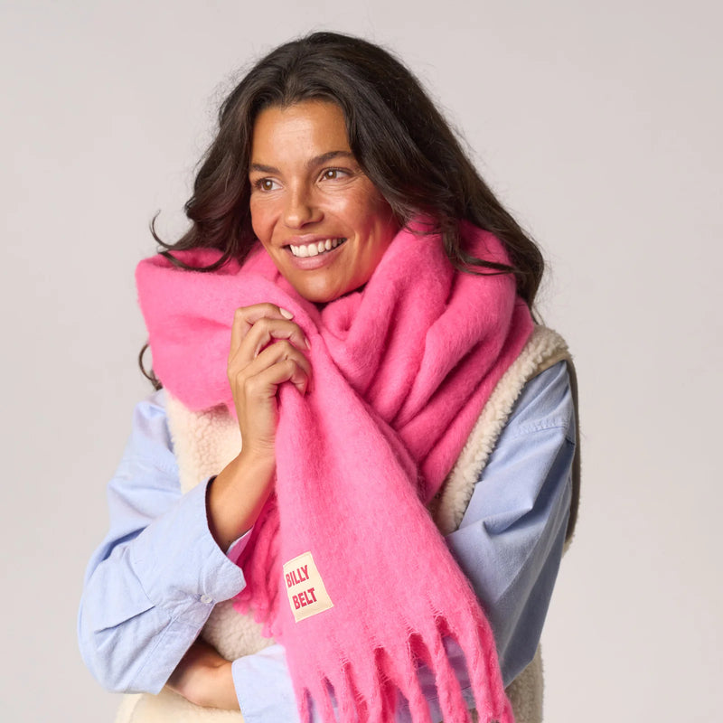 Big Pink Scarf | BillyBelt