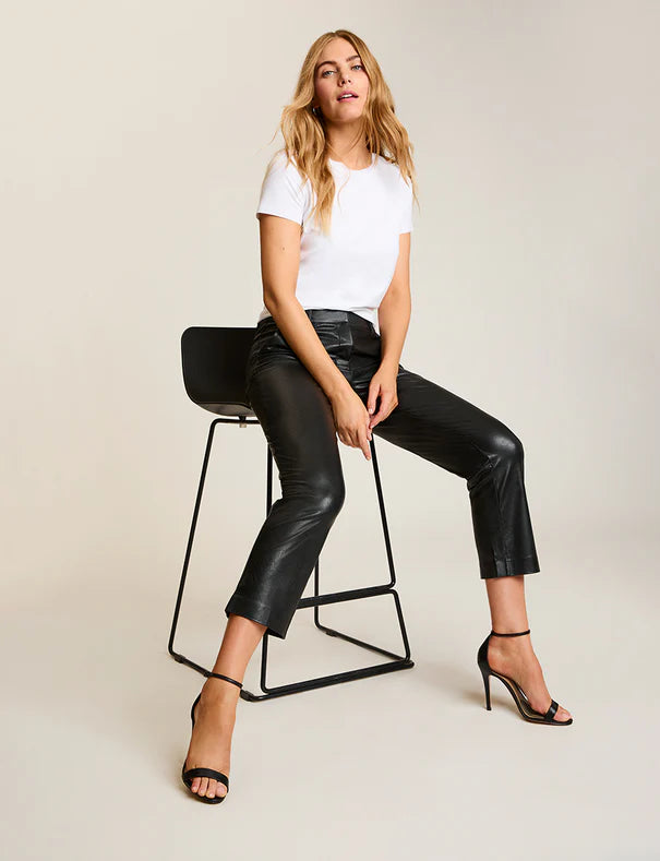 Faux Leather 7/8 Trouser | Commando