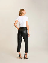 Faux Leather 7/8 Trouser | Commando
