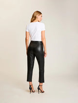 Faux Leather 7/8 Trouser | Commando