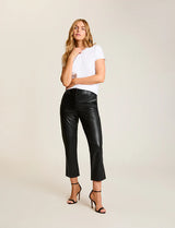 Faux Leather 7/8 Trouser | Commando