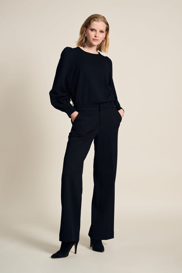 Lara Black Trousers | POM Amsterdam