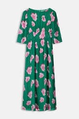 Meadow Flowers Green Dress | POM Amsterdam