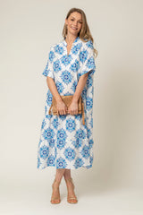 The June Linen Dress in Marrakesh | Sartoria Saracena