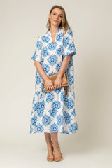 The June Linen Dress in Marrakesh | Sartoria Saracena