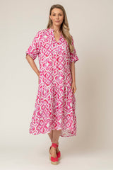 The June Linen Dress in Rombo | Sartoria Saracena