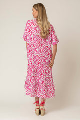 The June Linen Dress in Rombo | Sartoria Saracena