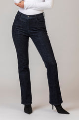 Mary Clean Dark Blue Denim Bootcut Jeans | Brax. at Sarah Thomson