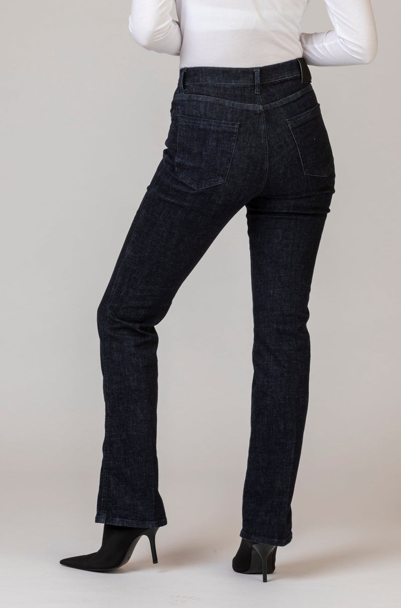 Mary Clean Dark Blue Denim Bootcut Jeans | Brax. at Sarah Thomson 