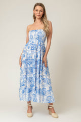 The Tiered Linen Skirt/Dress in Cosmic | Sartoria Saracena