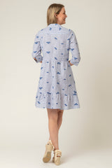 Fish Short Tiered Dress | Sartoria Saracena