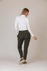 Morris Khaki Trousers | Brax at Sarah Thomson | Back of trousers