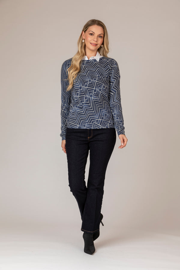 California3 Patterned Jumper | Belluna