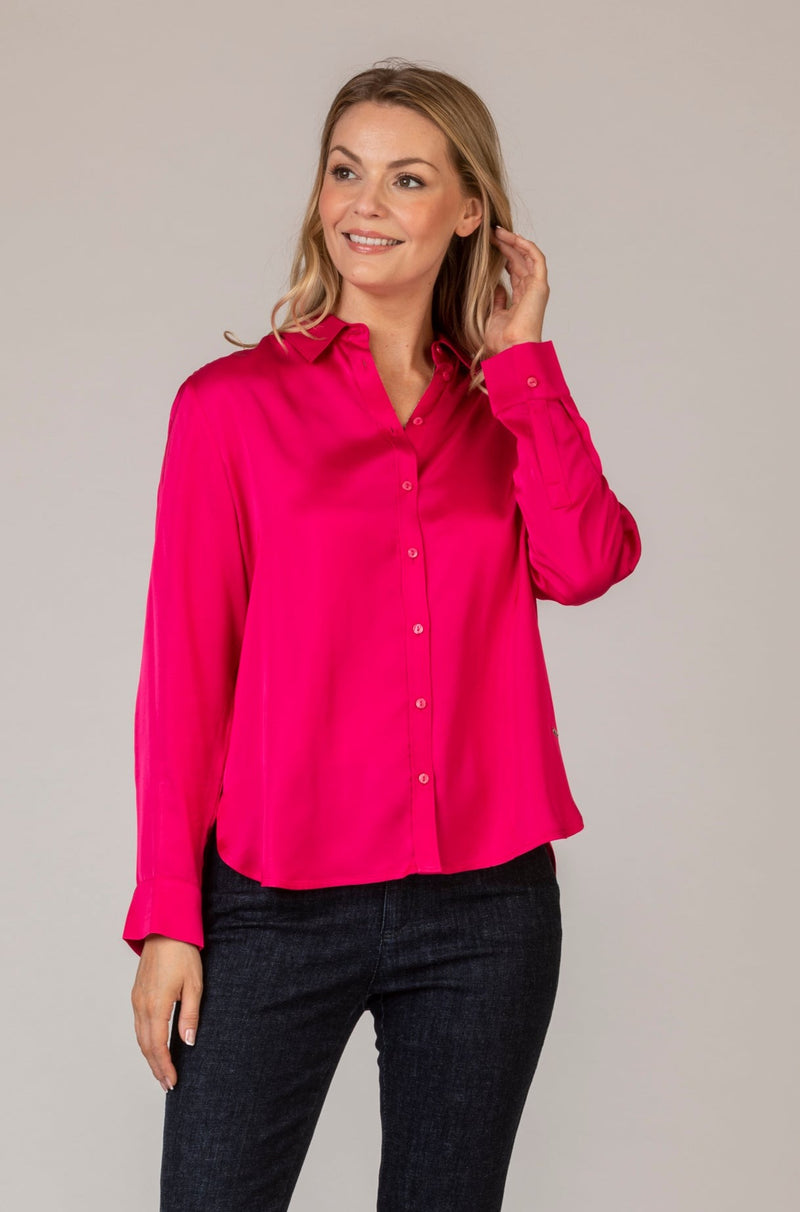 Vic Orchird Pink Shirt | Brax at Sarah Thomson Melrose | Autumn collection