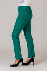 Mary Green Corduroy Trousers | Brax at Sarah Thomson Melrose | Side profile